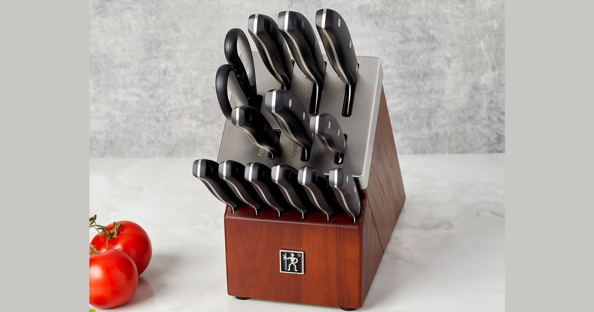 HENCKELS International Definition 14 Piece Self Sharpening Cutlery Set
