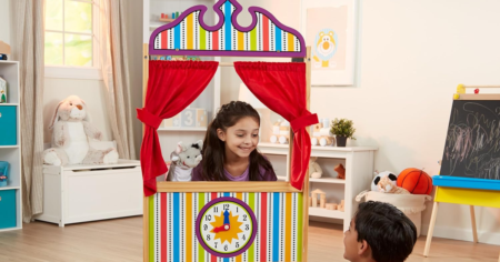 Melissa and doug deluxe puppet theater