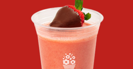 Pineapple Strawberry Smoothie at Edible Arrangements