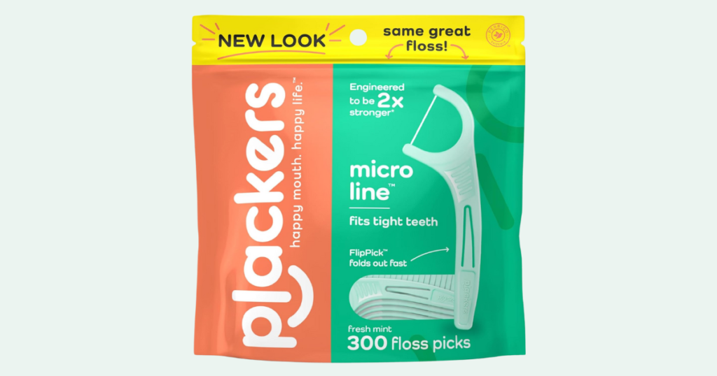 Plackers floss picks