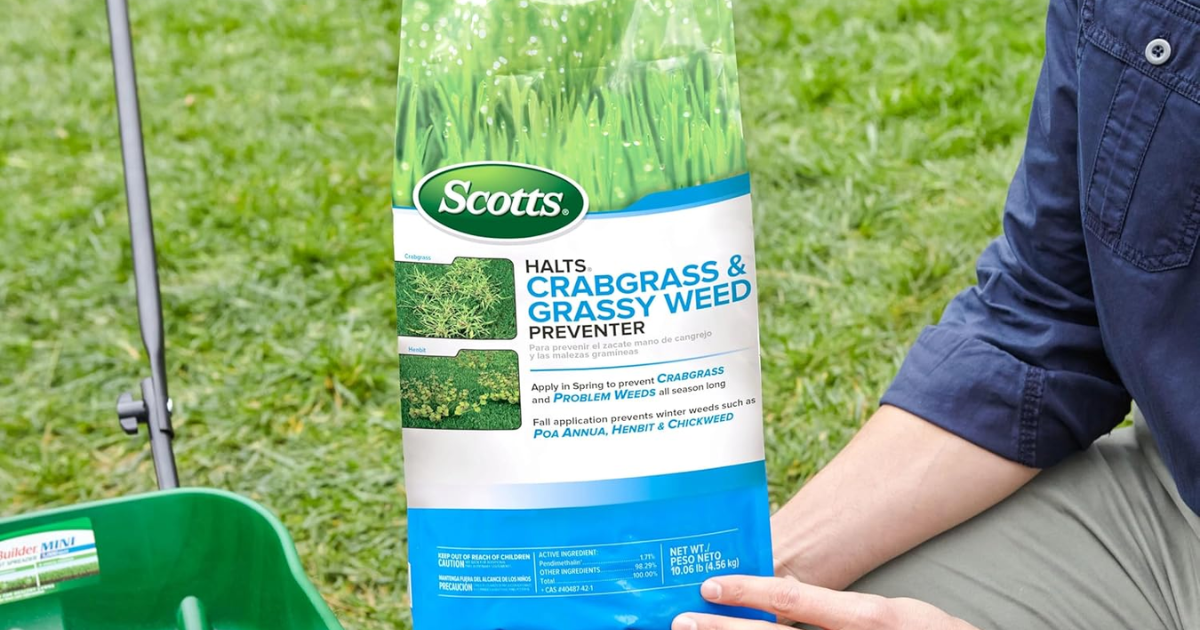 SCOTTS HALTS CRABGRASS