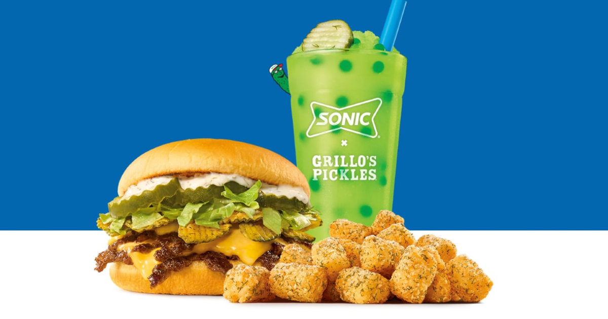SONIC Unveils “Big Dill Meal” with Grillo’s Pickles SONIC Unveils “Big Dill Meal” with Grillo’s Pickles