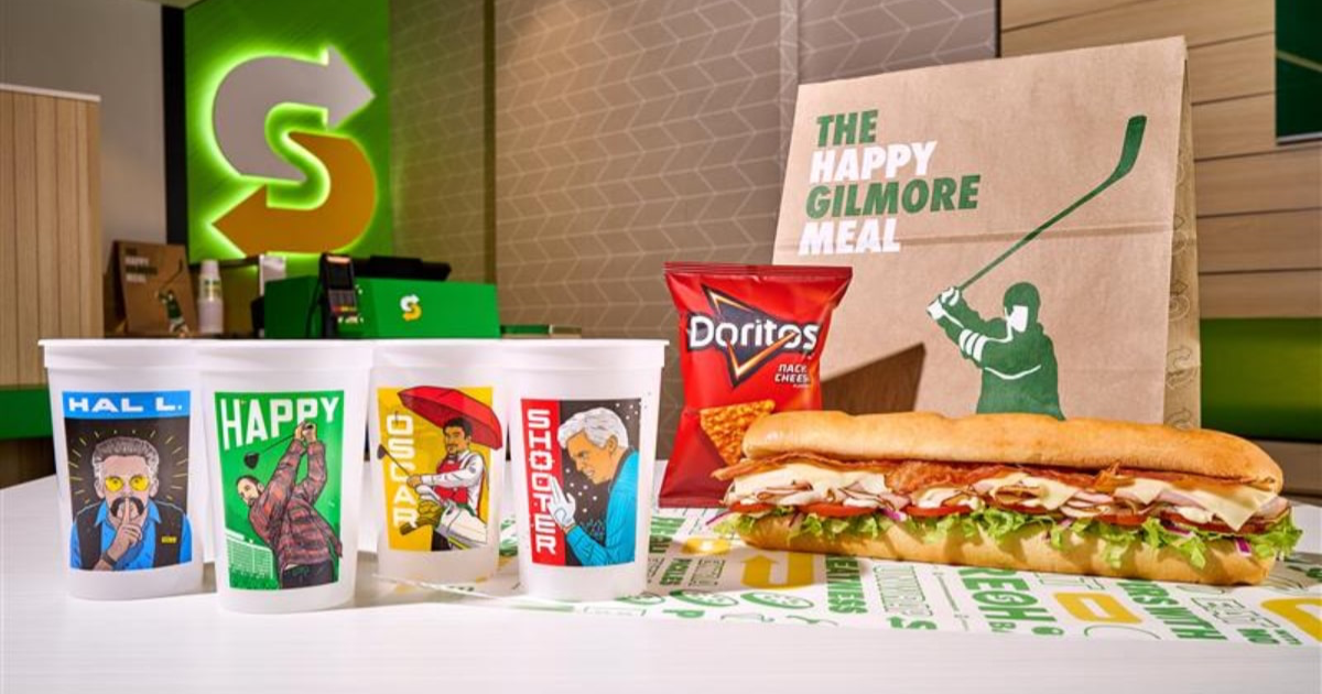 Subway Launches Happy Gilmore 2 Promo with Meals Collectibles Prizes