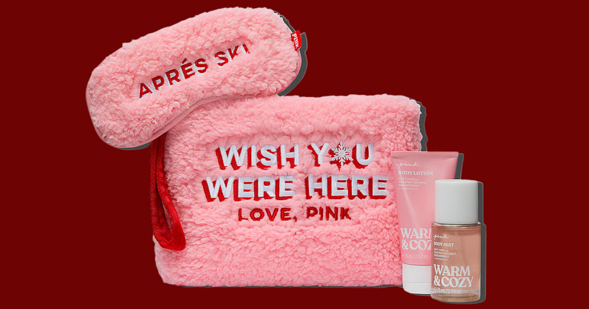 Victoria's Secret Warm & Cozy 4-Piece Gift Bag Only $13.99 (Reg
