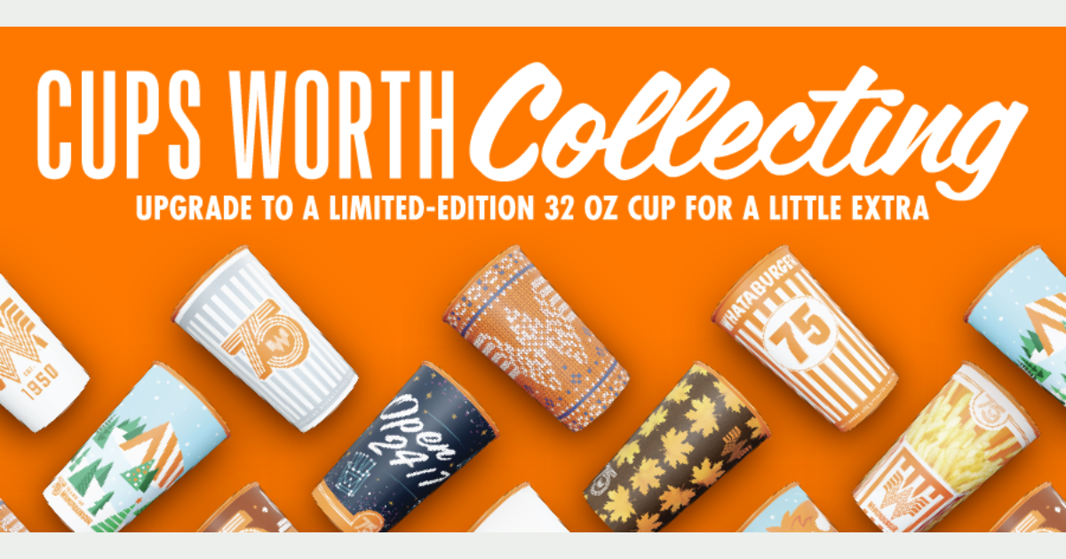 Whataburger Celebrates 75 Years with Limited Edition Commemorative Cups Whataburger Celebrates 75 Years with Limited Edition Commemorative Cups