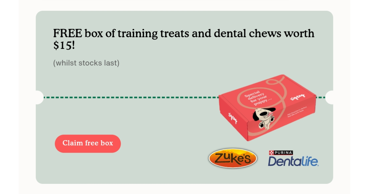 FREE Zuke s DentaLife Training Treat Box