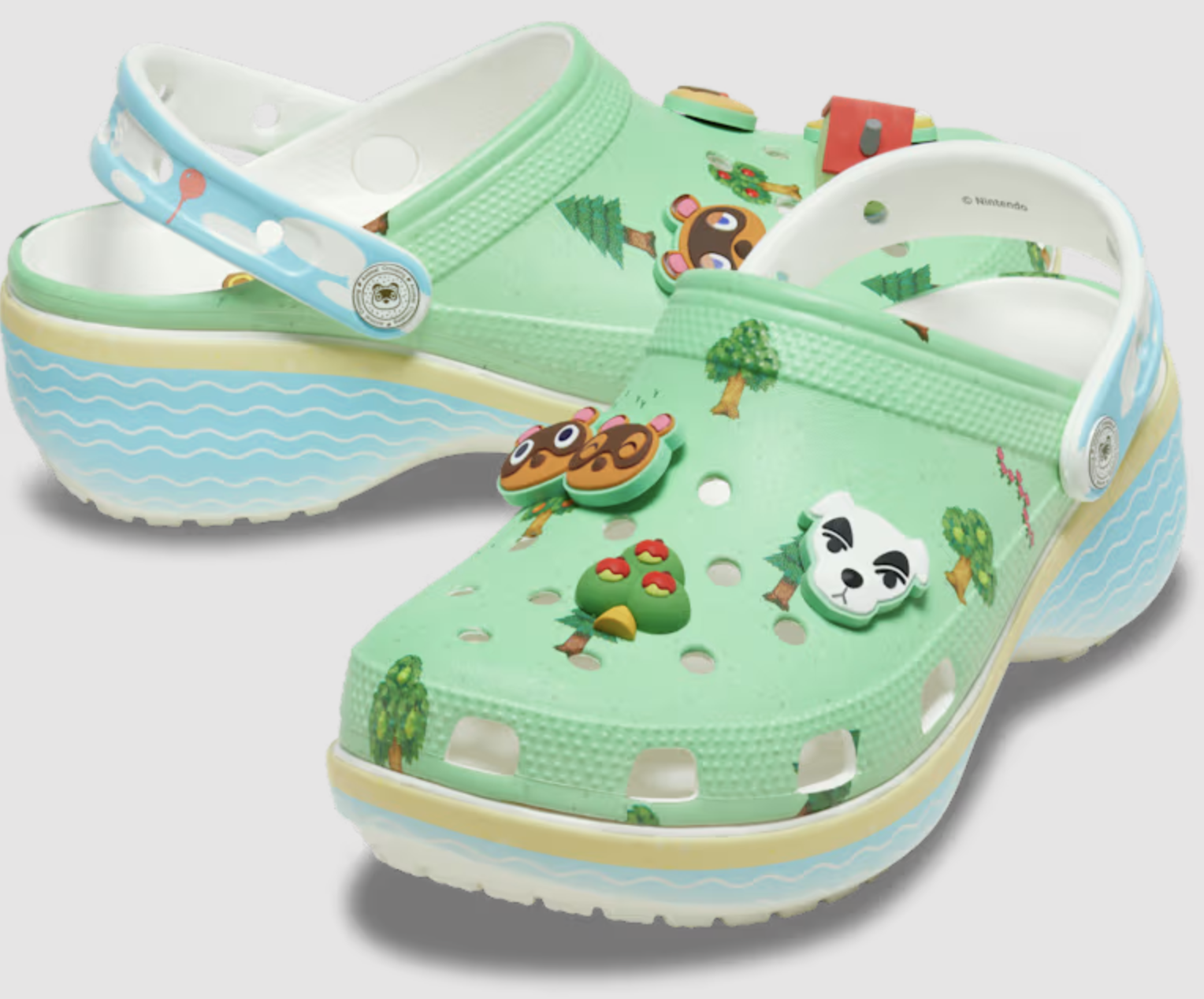 Animal Crossing Crocs Shoes