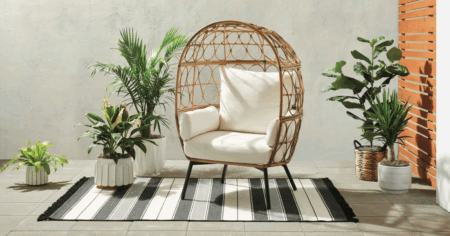 BHG Wicker Egg Chair