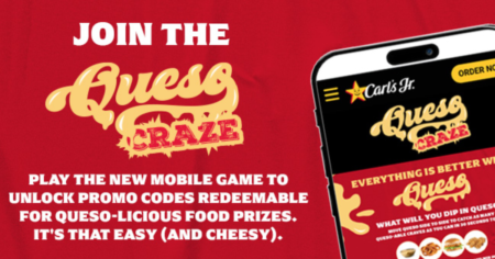 Carl’s Jr Queso Craze Instant Win Game