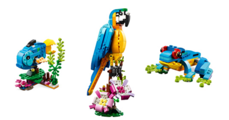 LEGO 3 in 1 Parrot Set
