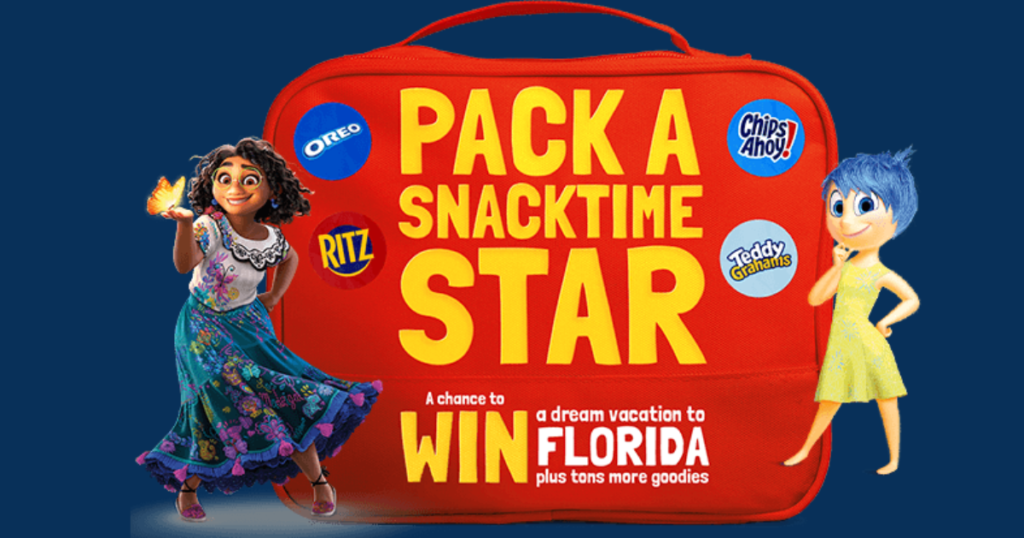 Nabisco Pack A Snacktime Star Back To School Instant Win Game Sweepstakes