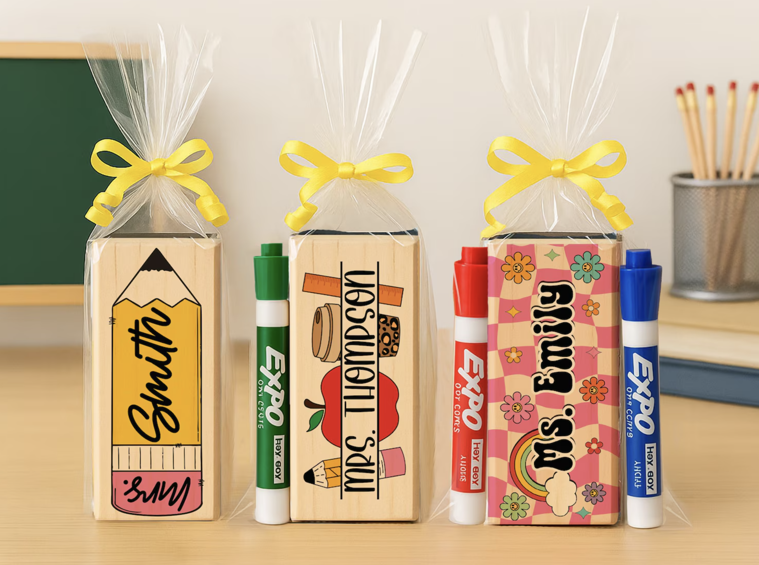 Personalized Whiteboard Erasers