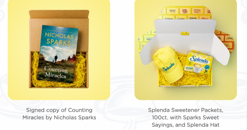 Splenda The Sweet Story Sweepstakes