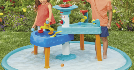 little tikes splash table and mat
