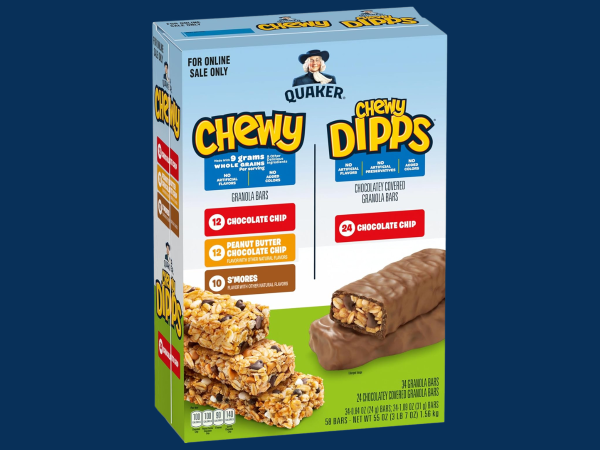 quaker chewy and dipped