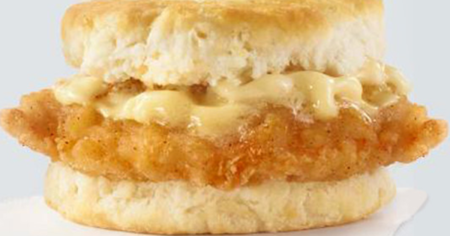 wendys breakfast biscuit sandwihc