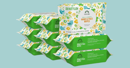 Amazon Brand Mama Bear Baby Hand and face wipes