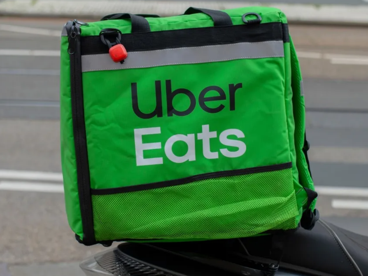 An Uber Eats Bag