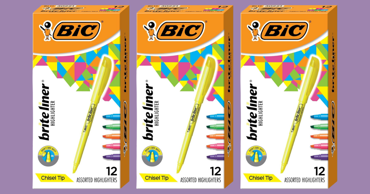 BIC HIGHLIGHTER BIC HIGHLIGHTER