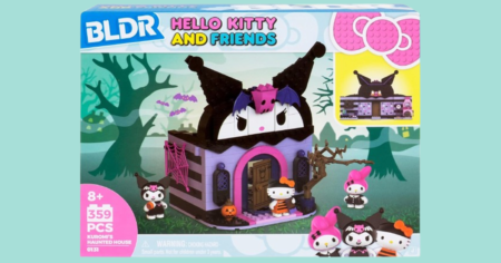 BLDR Hello Kitty and Friends Kuromis Haunted House Building Set