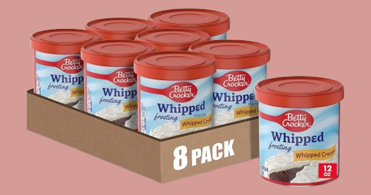 Betty Crocker Whipped Cream Frosting Pack Of 8 Betty Crocker Whipped Cream Frosting Pack Of 8
