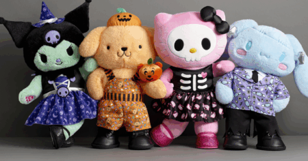 Build a bear hello kitty and friends