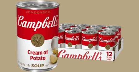 Campbell s Condensed Cream of potato soup 12 pack