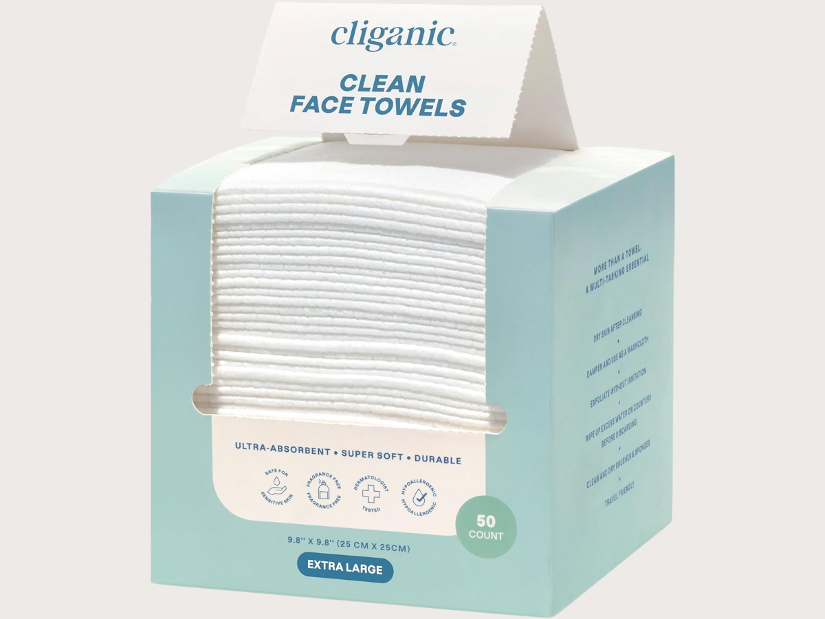 Cliganic Face Towels Cliganic Face Towels