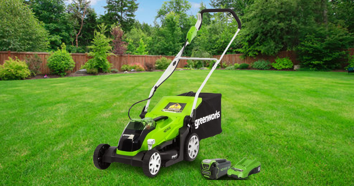 Greenworks 40V Cordless Push Lawn Mower Greenworks 40V Cordless Push Lawn Mower