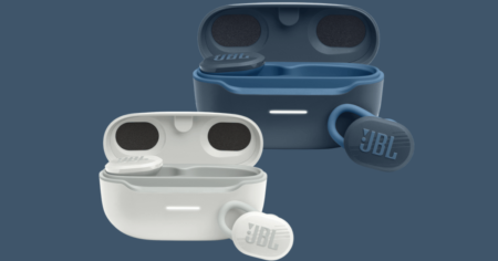 JBL Earbuds stock image