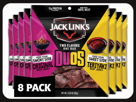 Jack Link’s DUOs Original and Teriyaki Beef Jerky 8 - Pack $12.xx on