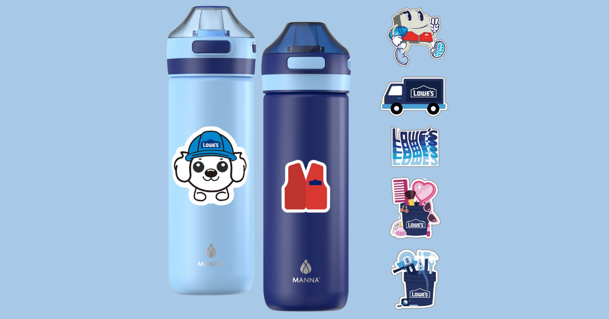 FREE Kids MANNA Water Bottle at Lowe s