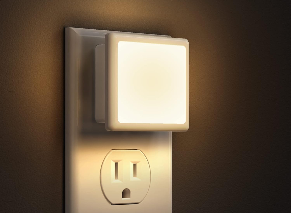 LED Plug in Night Lights 2 Pack