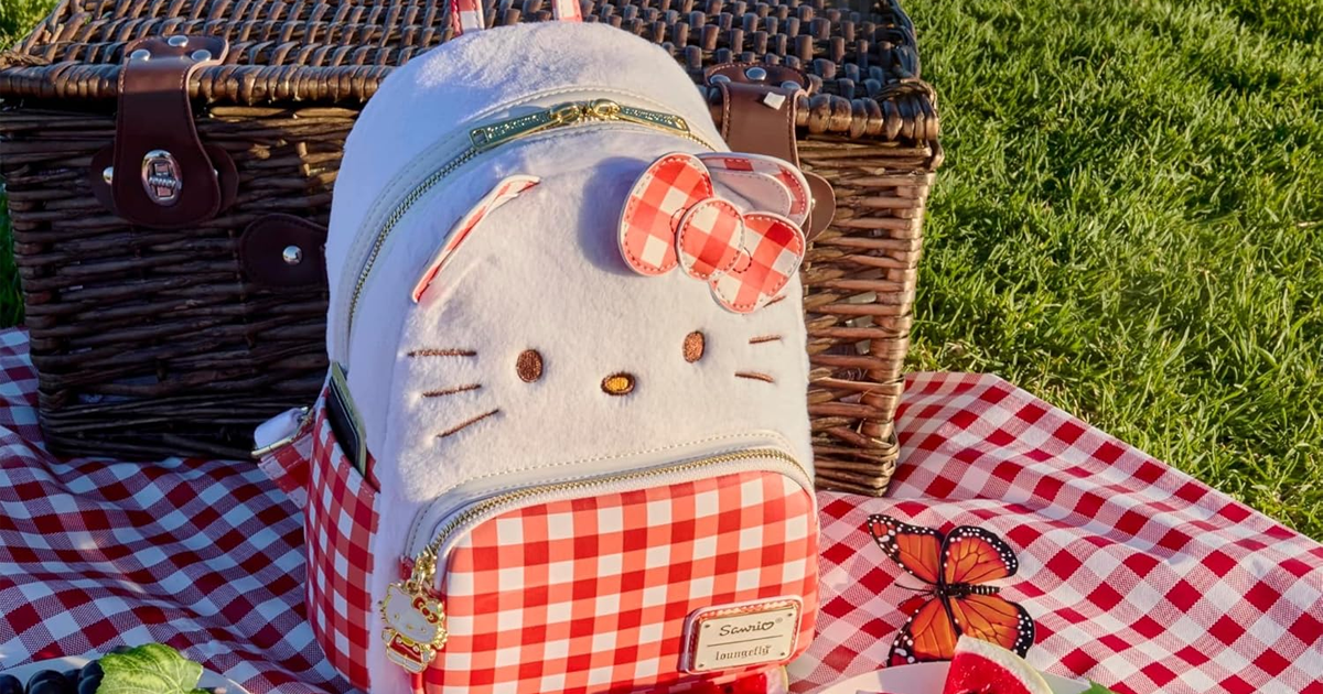 Loungefly sanrio hello kitty gingham Loungefly sanrio hello kitty gingham