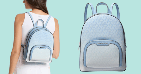 Michael Kors Jaycee Medium Ombre Signature Logo Backpack