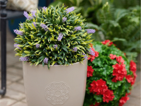 Wicker Park Faux Floral Sphere