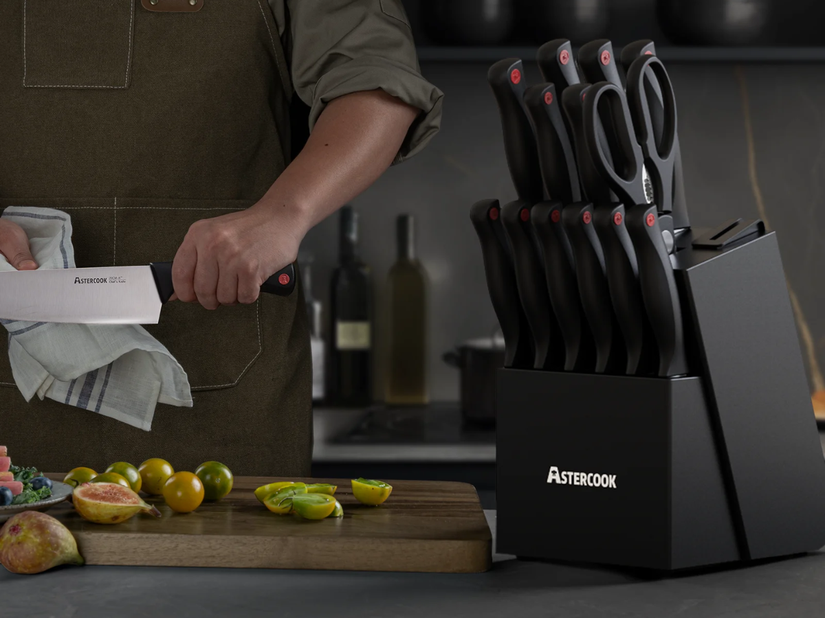 astercook knife set