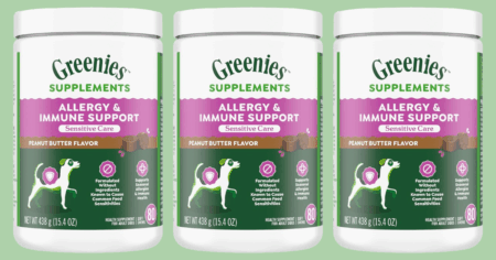 greenies sensative care allergy and immune support supplement