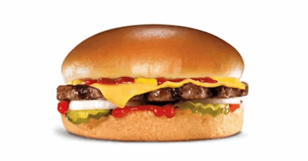 hardees big cheeseburger