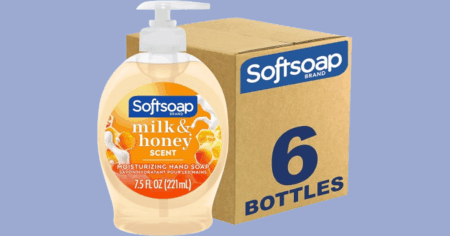 soft soap milk and honey pack of 6