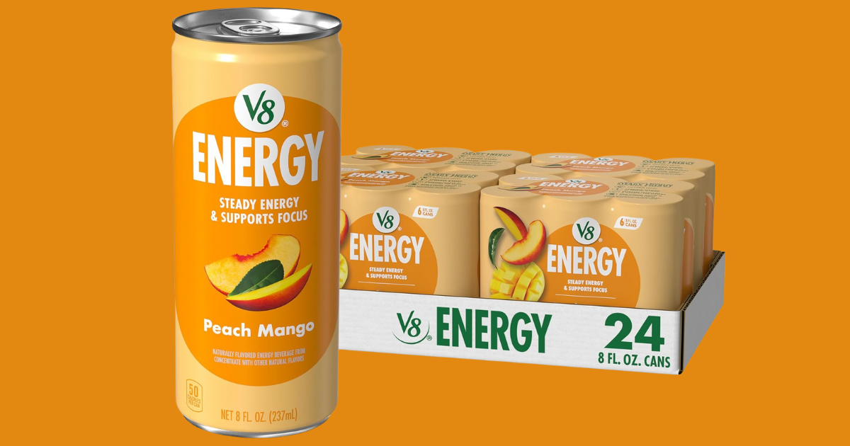 v8 energy