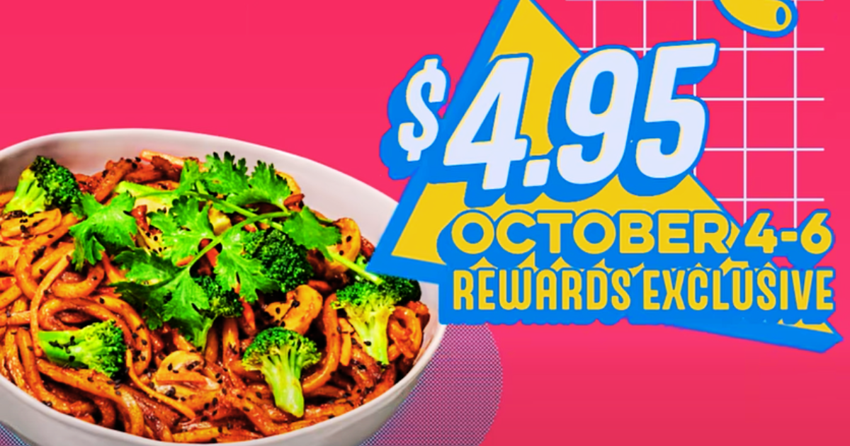 $4 95 Culinary Classics at Noodles Company