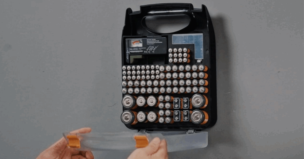 Amazon Basics Battery Organizer