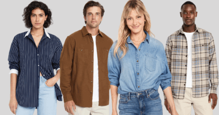 BUTTON DOWN OLD NAVY