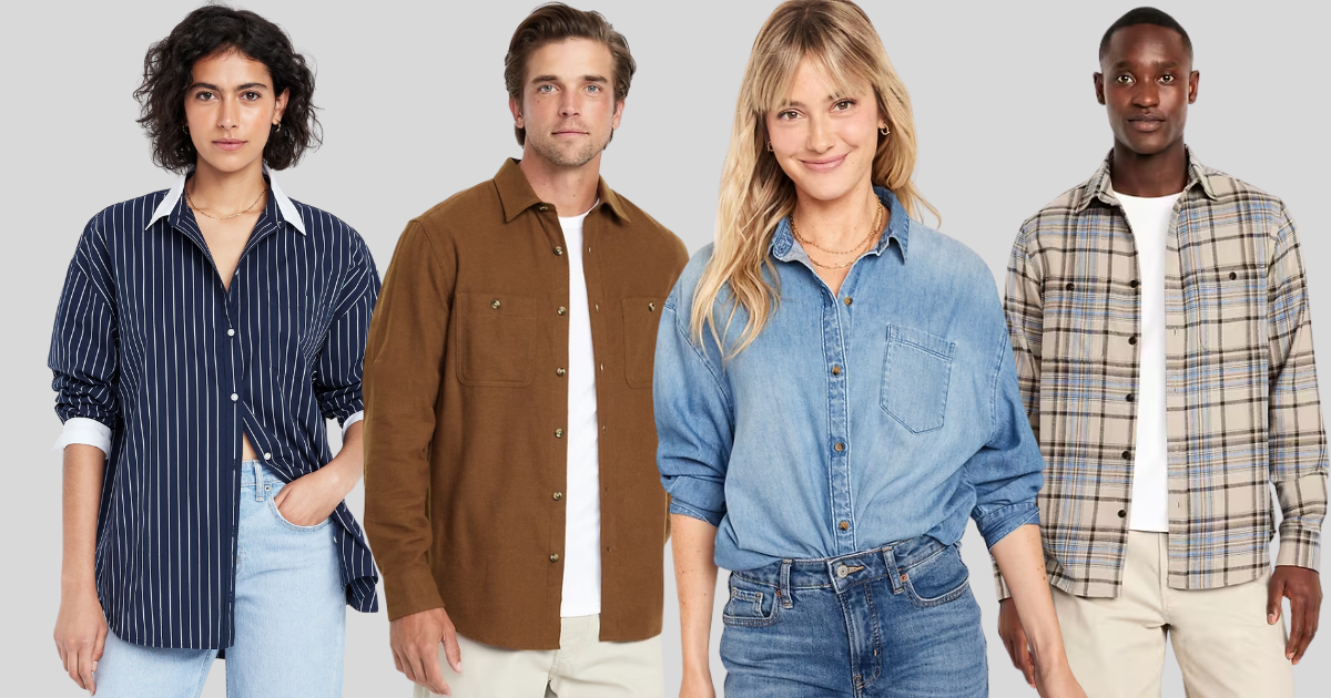 BUTTON DOWN OLD NAVY BUTTON DOWN OLD NAVY