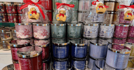 Bath Body Works Holiday Candles