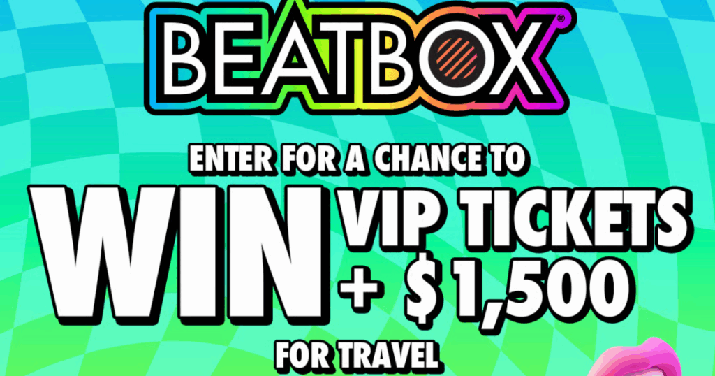 BeatBox Beverages Orlando Festivals 2025 Sweepstakes