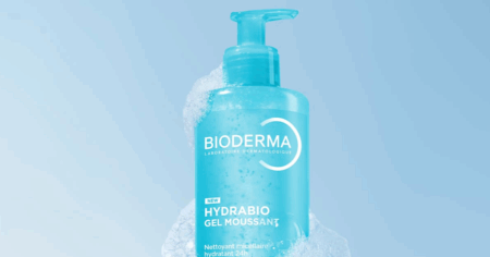 Bioderma Hydrabio Foaming Gel Facial Cleanser Sample