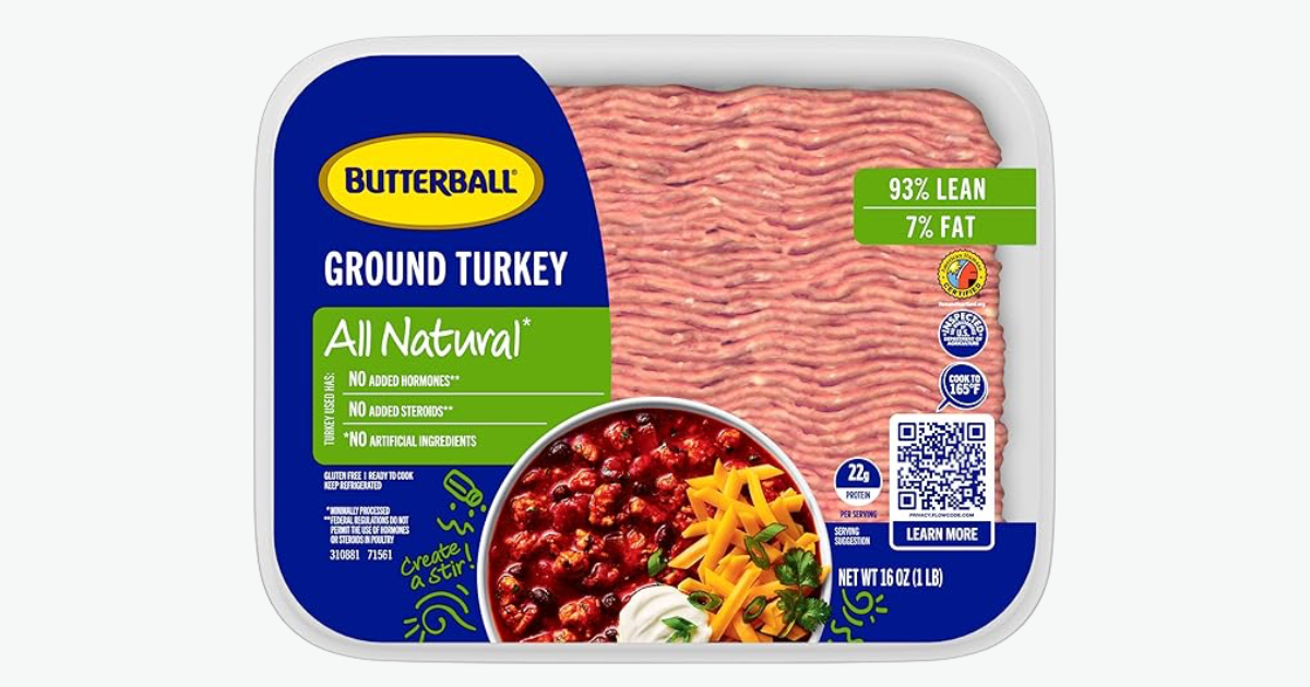 Butterball Fresh All Natural Ground Turkey