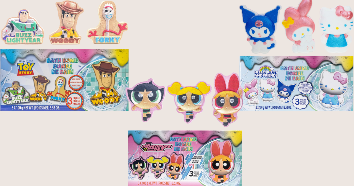 Character Bath Bombs Character Bath Bombs